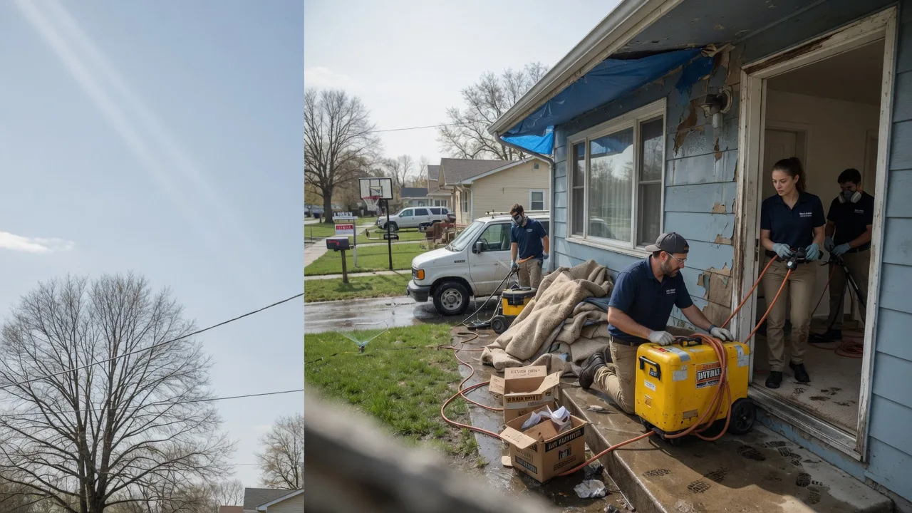 Basement Flood Cleanup in Malta, IL near me